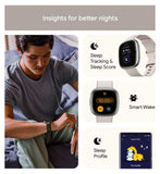 Fitbit Sense 2 Lunar White smartwatch (British brand)