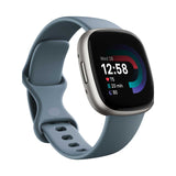 Boots Fitbit Versa 4 Waterfall Blue Fitness Smartwatch- Buy online at McGrocer