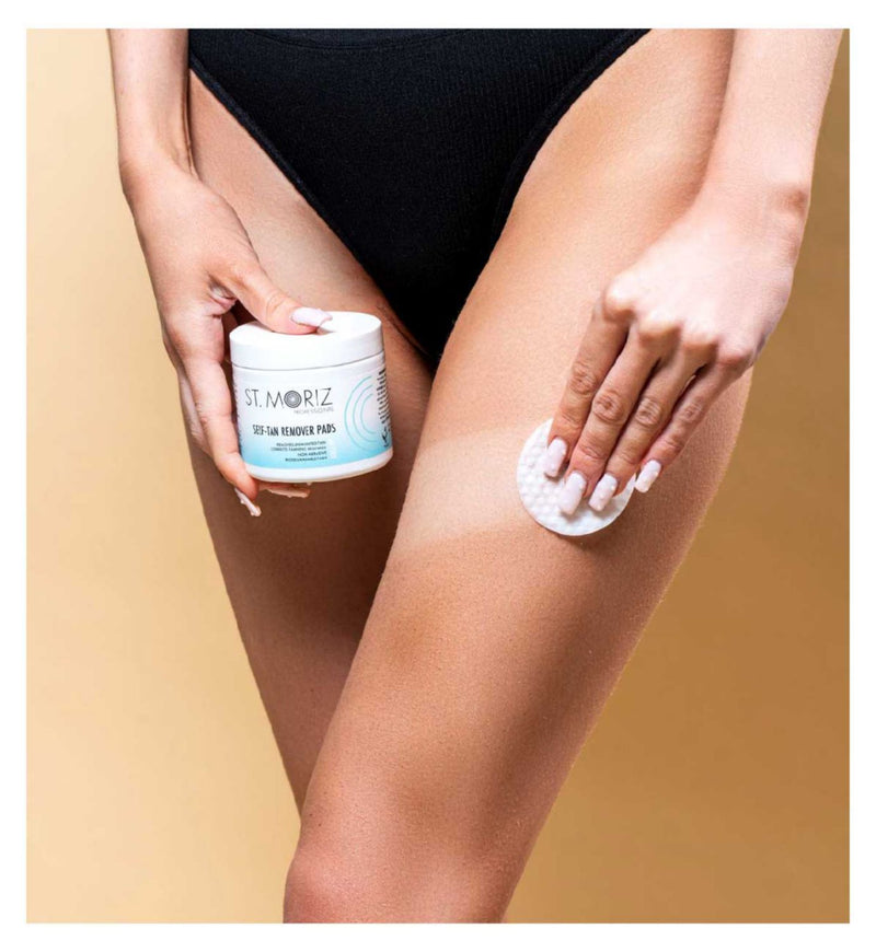 St Moriz Professional Self-Tan Remover Pads 60, UK version