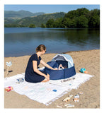 Babymoov Babyni Anti-UV Playpen Cot Mariniere colourway, UK version