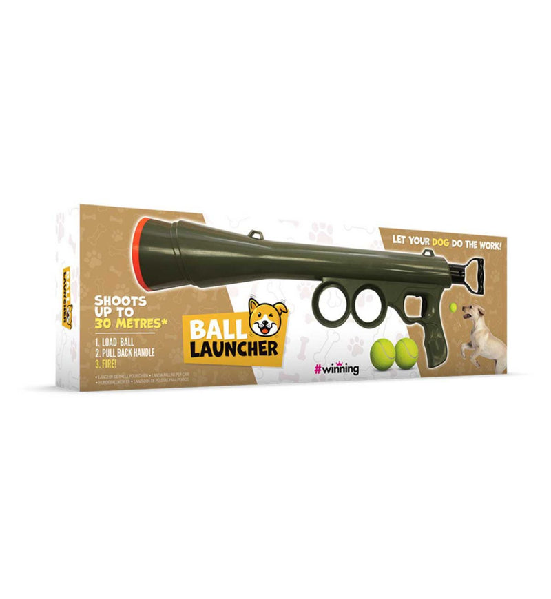 Automatic Dog Ball Launcher with balls included - British product