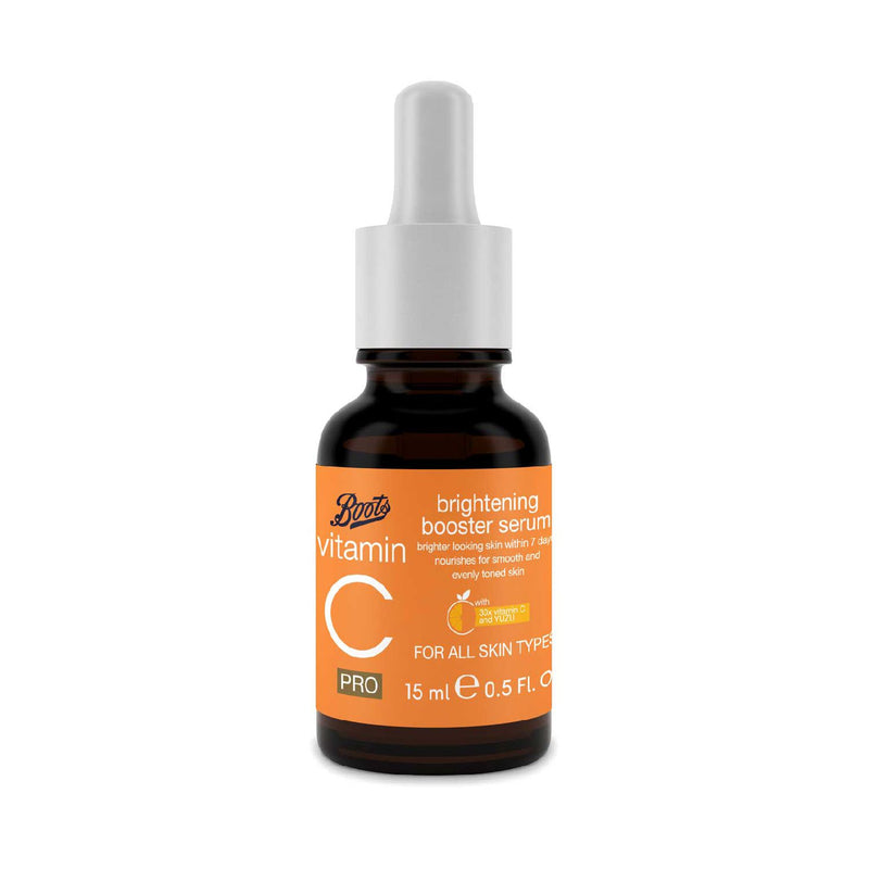 Boots Vitamin C Brightening Booster Serum 15ml - British product