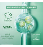 Garnier Cryo Jelly anti-fatigue eye patches (British brand)