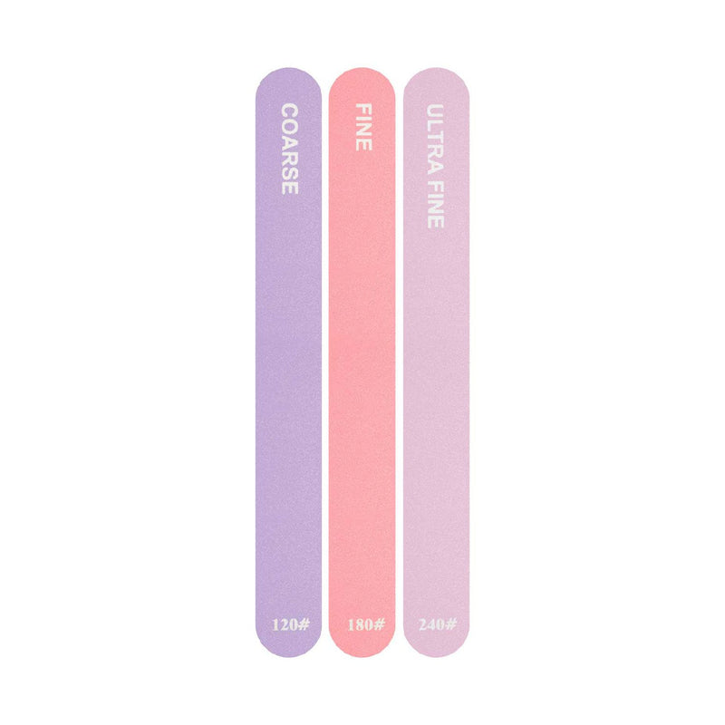 Boots Mixed Grit Nail Files 3pk - British product