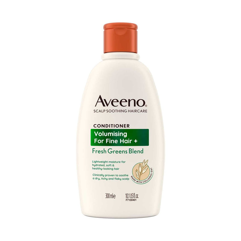 Aveeno Volumising+ Fresh Greens Blend Conditioner 300ml - British product