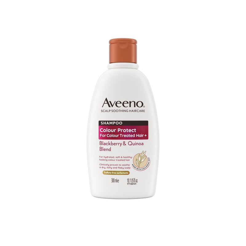 Aveeno colour protect shampoo blackberry quinoa 300ml - British product