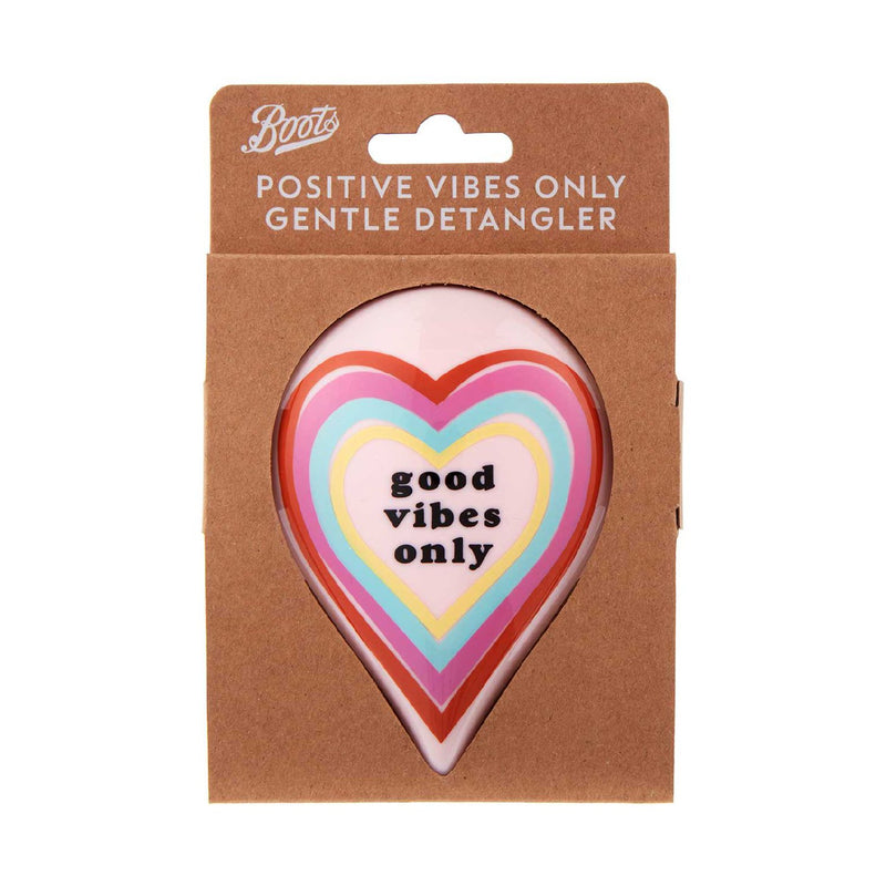 Boots Positive Vibes Oh So Gentle detangling brush - British product