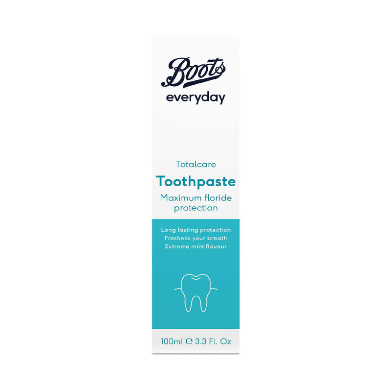 Boots Everyday Total Care Toothpaste 100ml - British product