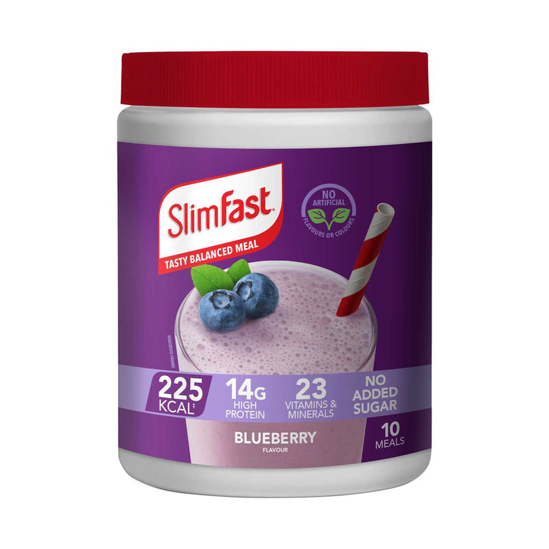 SlimFast blueberry shake powder 365g (British brand)
