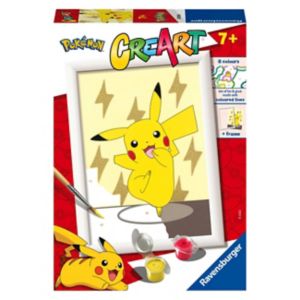 CreArt Malen nach Zahlen Pokemon Pikachu
