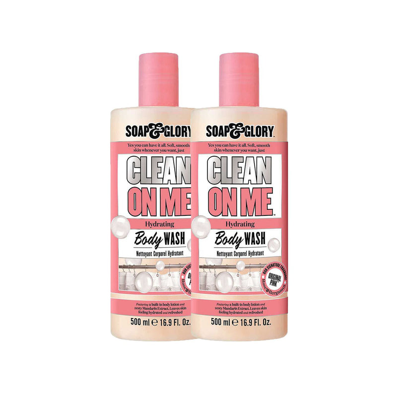 Soap & Glory Clean On Me Body Wash Duo (British brand)