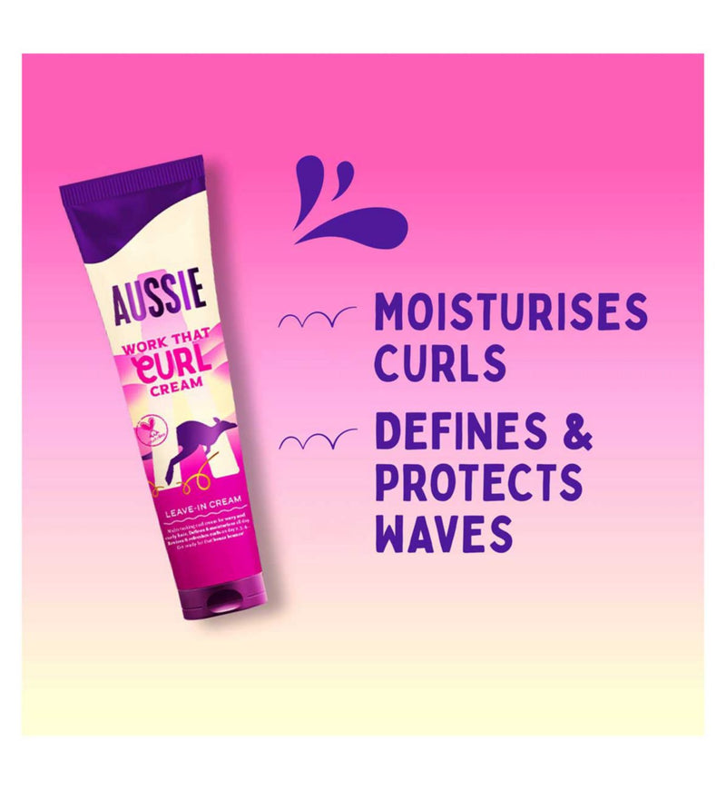 Aussie Curls Leave In Curl Hair Cream - British product