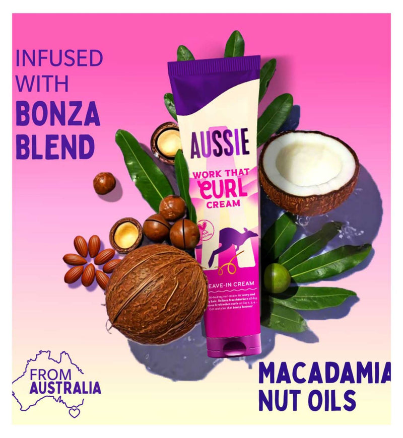 Aussie Curls Leave In Curl Hair Cream - British product