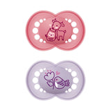MAM Original soother 2 pack pink 16+ months, UK version