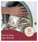Dreamland Intelliheat warming throw Alaskan Husky faux fur 120cm x 160cm - British product