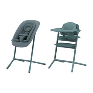 Cybex Lemo Hochstuhl 4-in-1 Set Steingrau Babymöbel