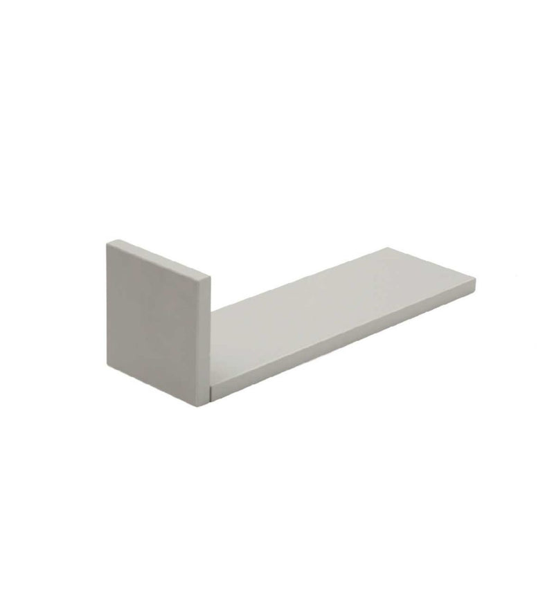 Tutti Bambini L-shaped wall shelves set of three dove grey (British brand)