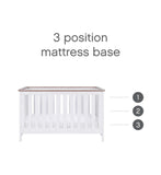 Tutti Bambini Verona 3 Piece Room Set White Oak (British brand)