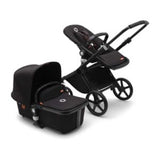 Bugaboo Fox Cub Kompletter Kinderwagen in voller Größe, Mitternachtsschwarz
