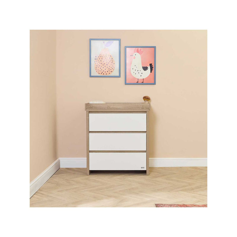 Tutti Bambini Modena Changing Unit white oak (British brand)