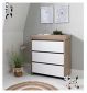 Tutti Bambini Modena Changing Unit white oak (British brand)