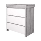 Tutti Bambini Modena Changing Unit Grey Ash White (British brand)