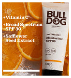 Bulldog Face Moisturiser SPF 30 75ml - British product