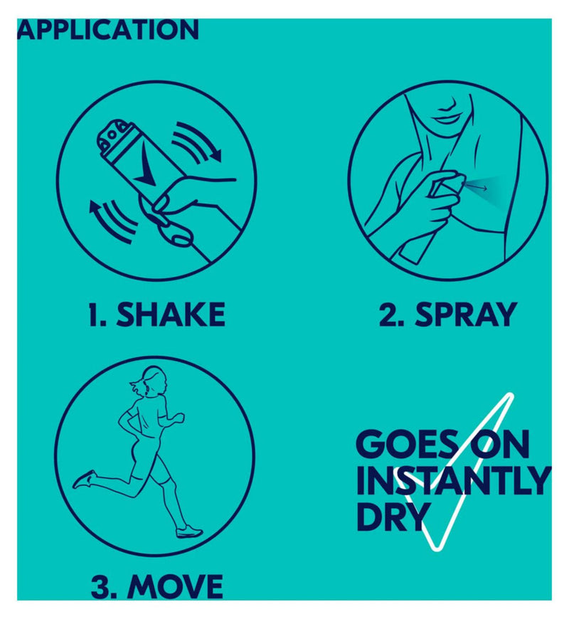 Sure Antiperspirant Spray Cotton Dry 200ml (British brand)