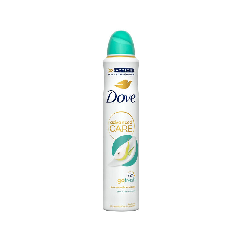 Dove Advanced Care Pear Aloe Vera Anti-Perspirant Spray 200ml - British product
