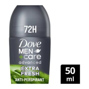 Boots Dove Men+Care Extra Fresh Antiperspirant Roll On 50ml- Buy online at McGrocer