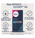 Veet wax strips for sensitive skin 20 strips (British brand)