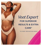 Veet cold wax strips for face, 40 strips with argan oil, UK version