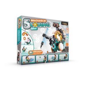 5 in 1 Mechanical Coding Robot Educational Build Kit - British product