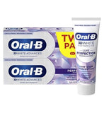 Oral-B 3D White Luxe Perfection Toothpaste Duo Pack 2 x 75ml