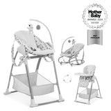 Hauck Sit N Relax 3in1 highchair grey, imported from the UK