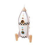 Classic World Wooden Rocket Ship Role Play Toy 51 Pieces