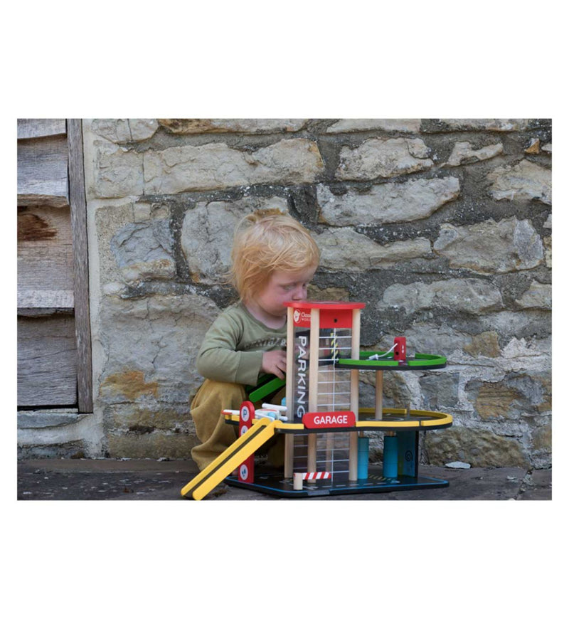 Classic World Garage Playset 62x30x37cm - British product