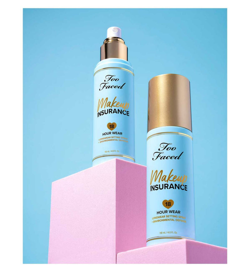 Too Faced Makeup Insurance Setting Spray 120ml (British brand)