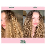 Flora & Curl rose water cream shampoo 300ml, UK version