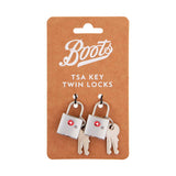 Cadenas de voyage doubles Boots TSA Key avec 2 clés