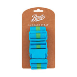 Boots luggage strap blue yellow (British brand)