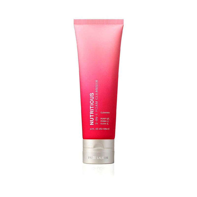 Estée Lauder Nutritious 2-in-1 Foam Face Cleanser 125ml, imported from the UK