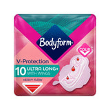 Bodyform Cour-V Ultra sanitary pads wings 10 pack - British product
