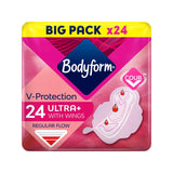 Bodyform Cour-V Ultra sanitary towels wings 24 pack - British product