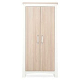 CuddleCo Ada Nursery Wardrobe White Ash - British product