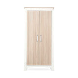 CuddleCo Ada Nursery Wardrobe White Ash - British product