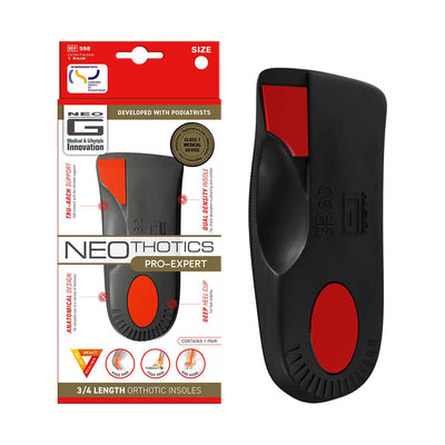 Boots Neo G NeoThotics Pro-Expert 3/4 Orthotic Insoles Size M- Buy online at McGrocer