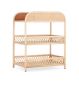 CuddleCo Aria Rattan Changing Unit 75cm x 96cm - British product