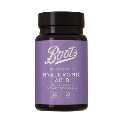 Boots Boots Skin Formula Hyaluronic Acid Skin Supplement 30 Capsules- Buy online at McGrocer