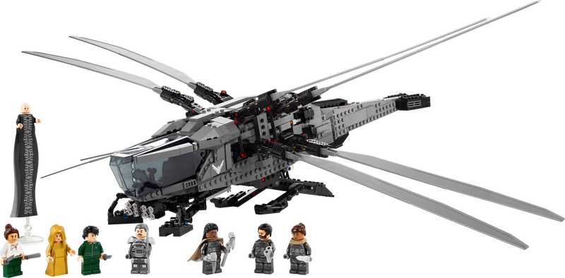 LEGO Dune Atreides Royal Ornithopter 1369 Pieces - British product